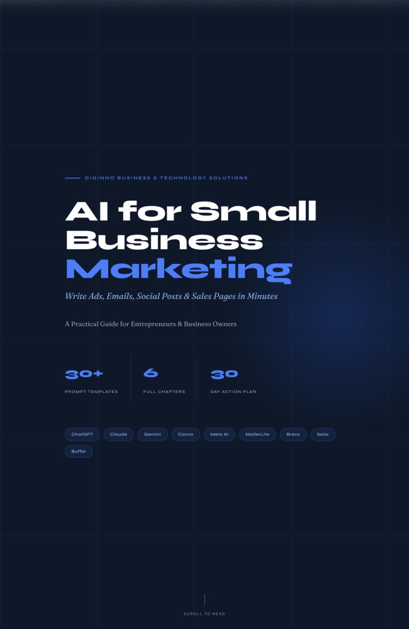 AI for Small Business Marketing — Diginno